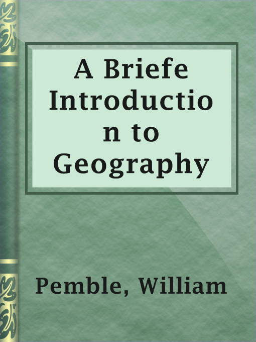 Cover image for A Briefe Introduction to Geography